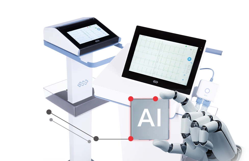 Аппарат ЭКГ BTL с искусственным интеллектом