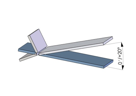 Кушетка BTL-1300 2х секционная